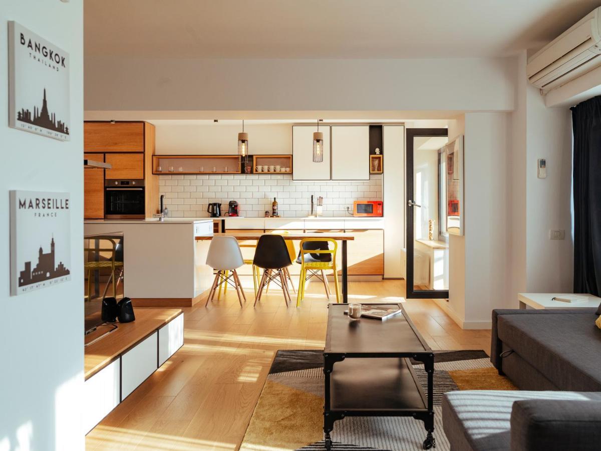 Central Modern Design Apartment บูคาเรสต์ ภายนอก รูปภาพ