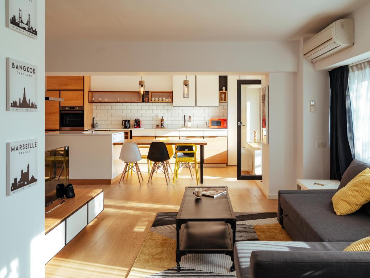 Central Modern Design Apartment บูคาเรสต์ ภายนอก รูปภาพ